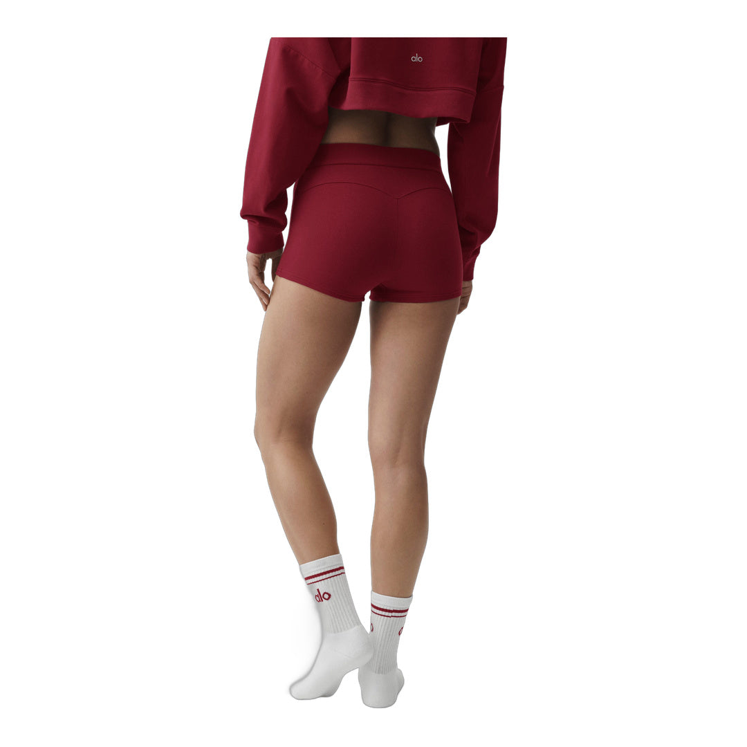 alo Sway My Way Micro Short - Summer Romance Red