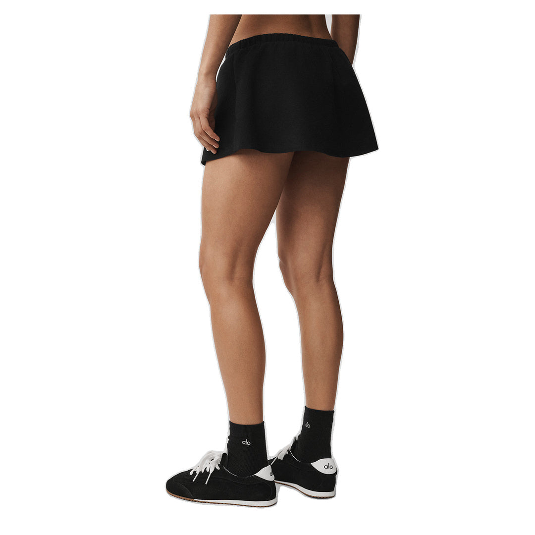 ALO Low-Rise Fan Favorite Micro Skirt - Black