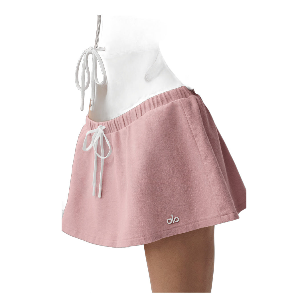 alo Low-Rise Fan Favorite Micro Skirt - Vintage Pink