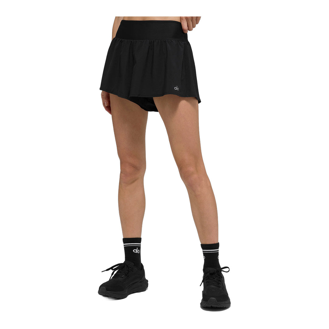 alo Victory Running Short - Black