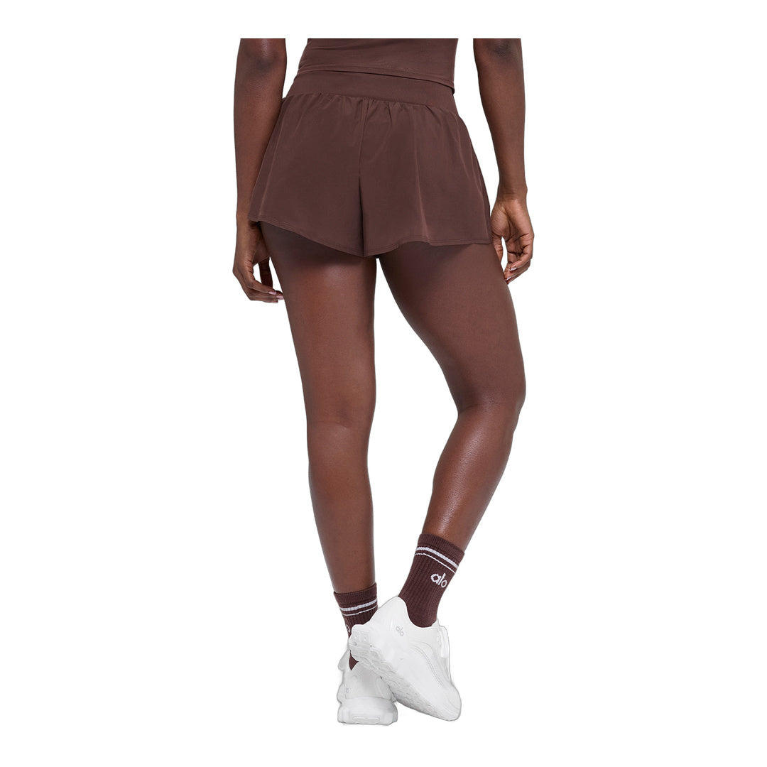 alo Victory Running Short - Brownstone