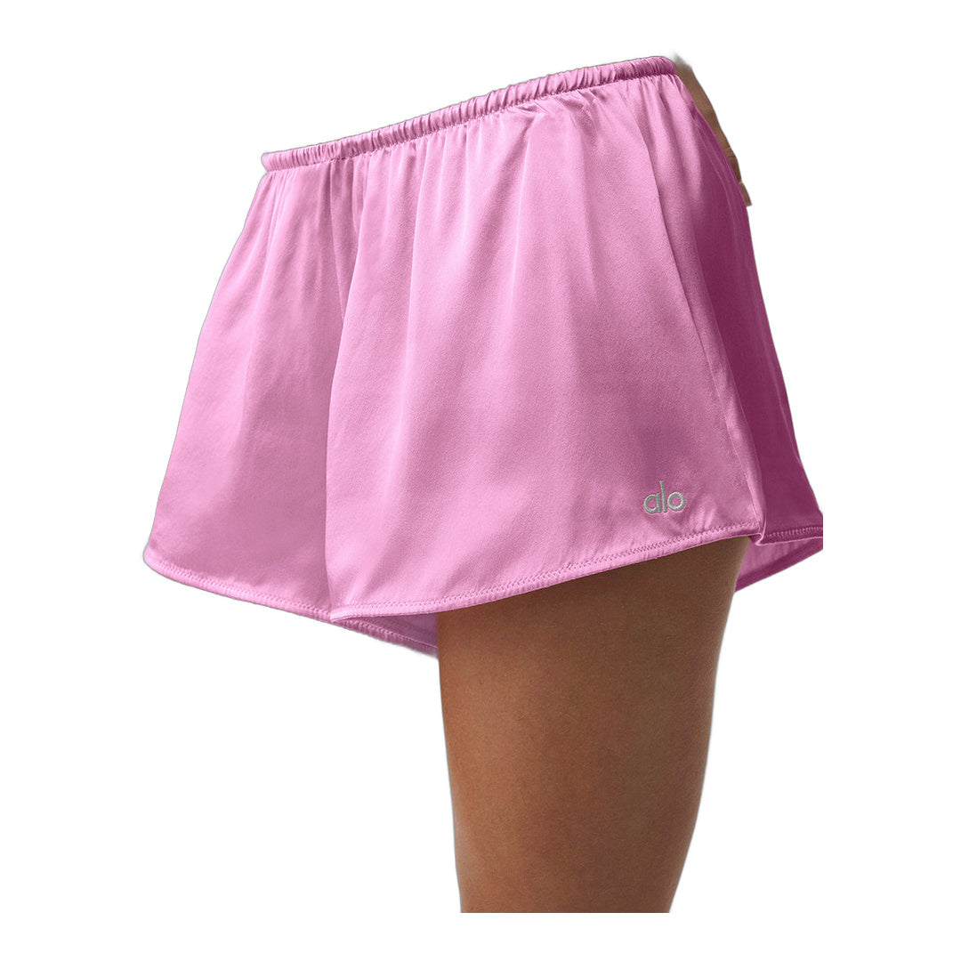 alo Silk Luminous Short - Candy Heart Pink