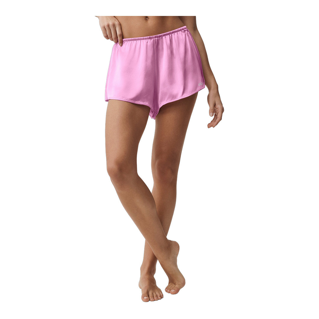 alo Silk Luminous Short - Candy Heart Pink