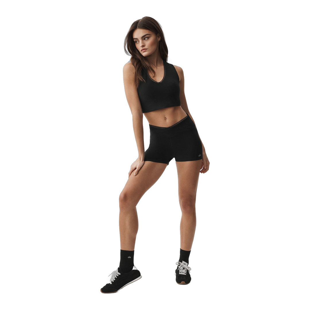 alo 3" Alosoft Affection Short - Black