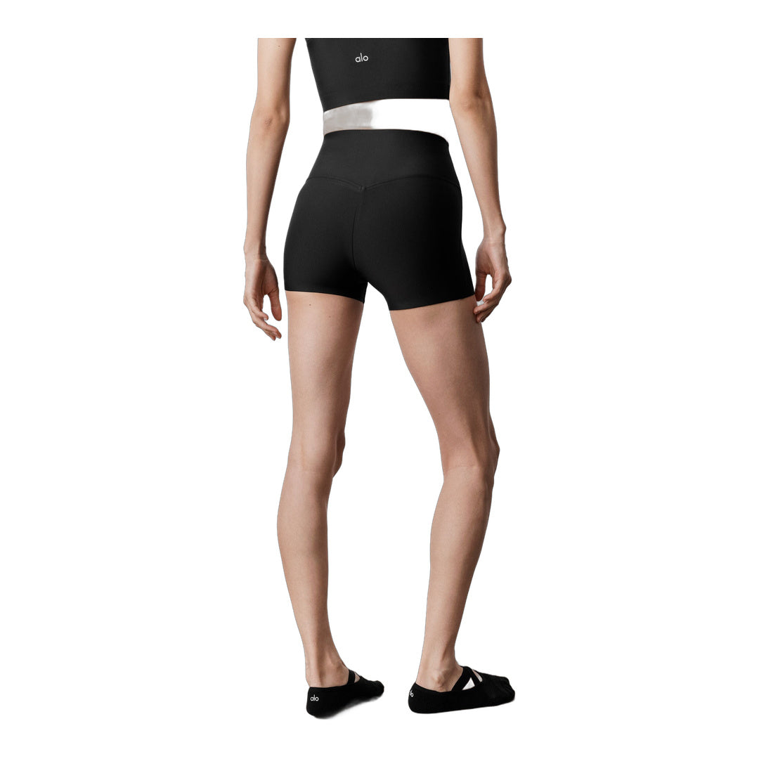 alo 3" Airlift High-Waist Sleek Short - Black