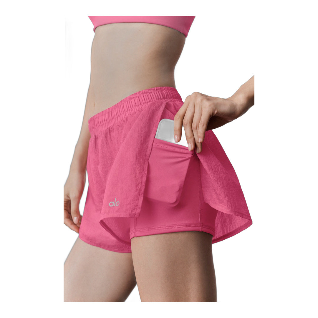 alo Mid-Rise Go Time Short - Paradise Pink