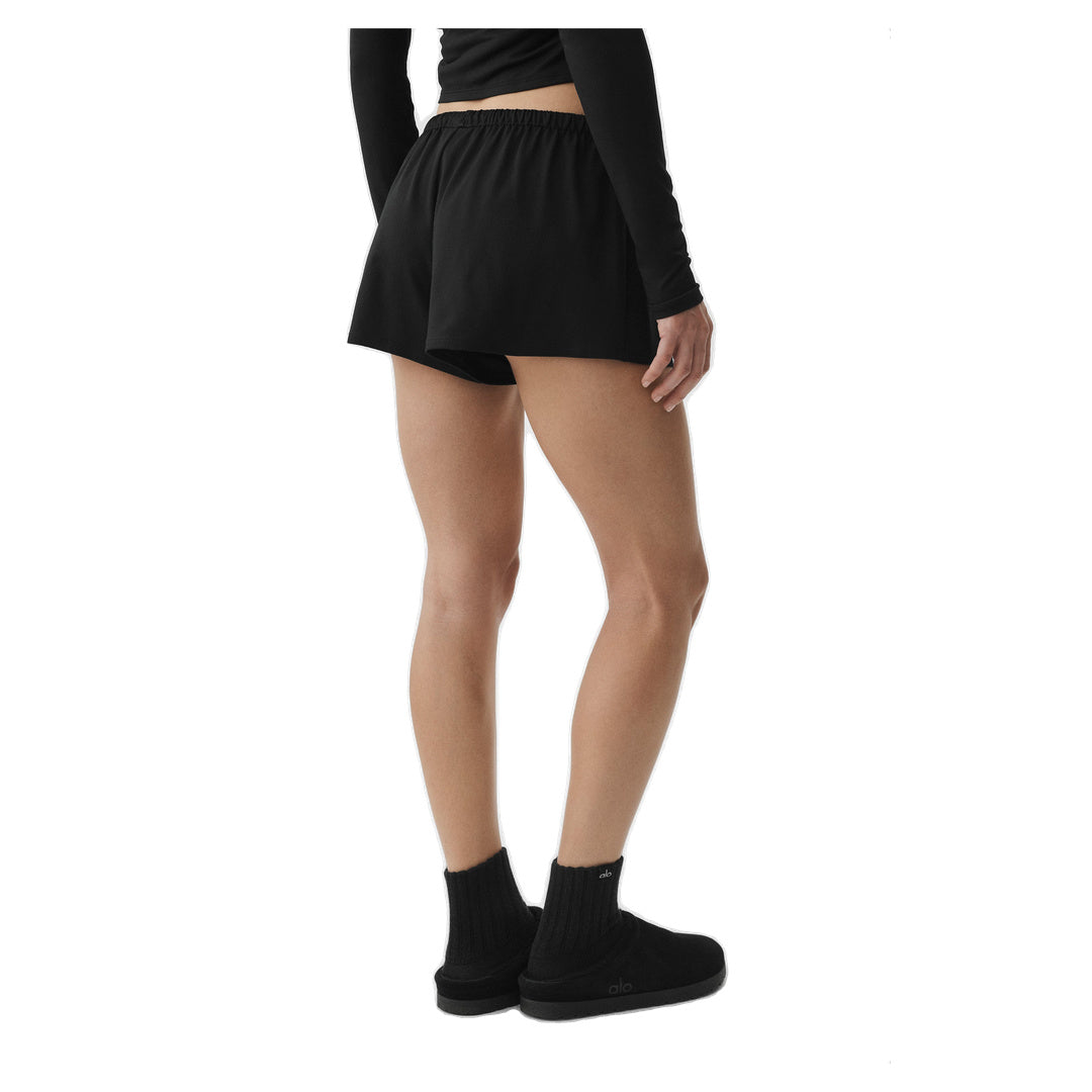 ALO Alosoft Low-Rise Finesse Short - Black