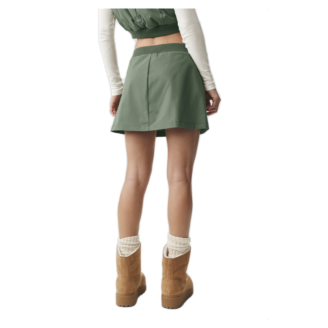 ALO Momentum Skirt - Bamboo Green