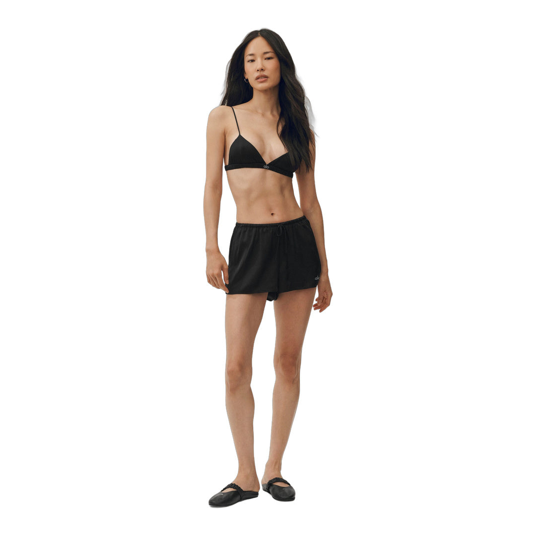 alo Silk Blend Radiance Short - Black