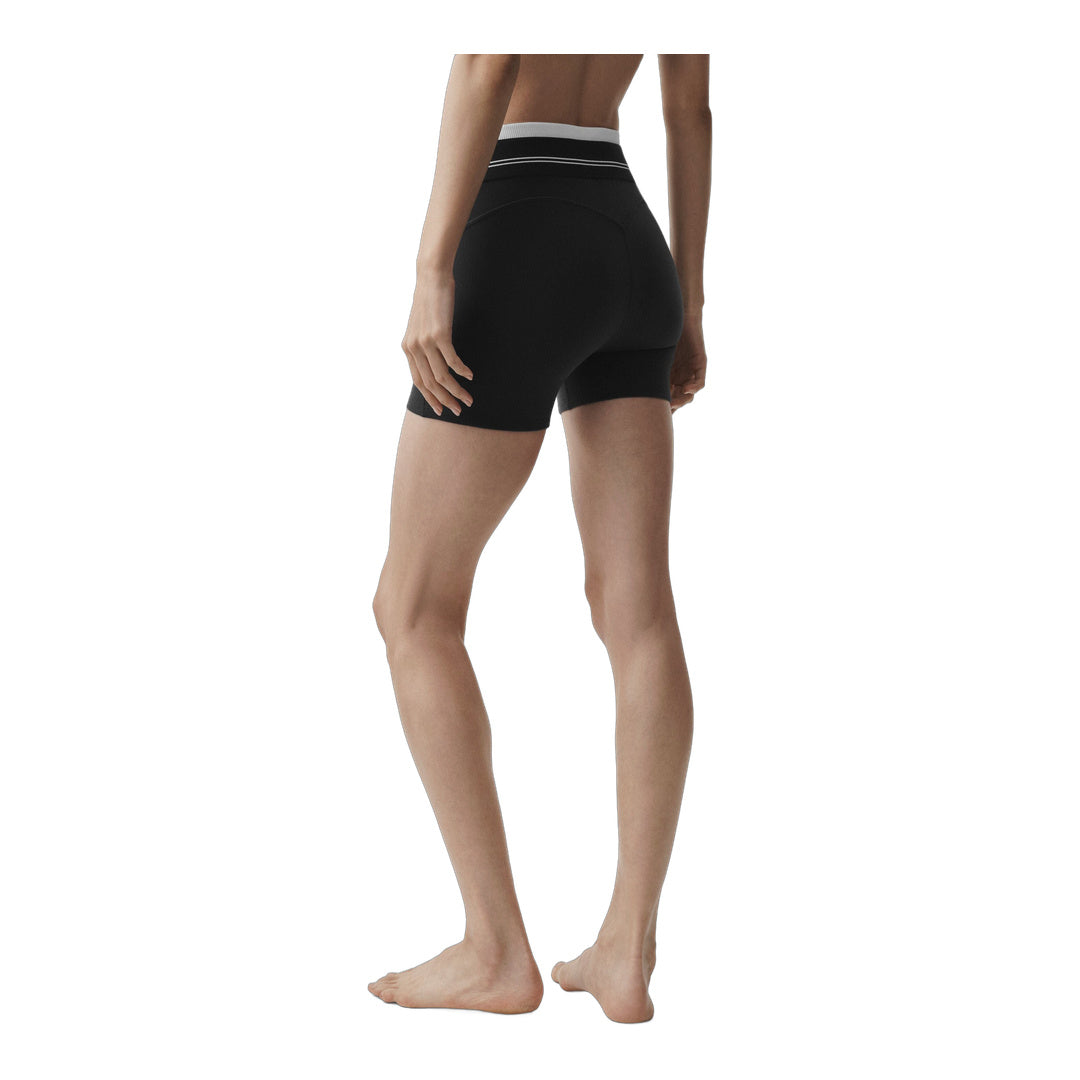 alo Airbrush High-Waist Better Together Short - Black/White