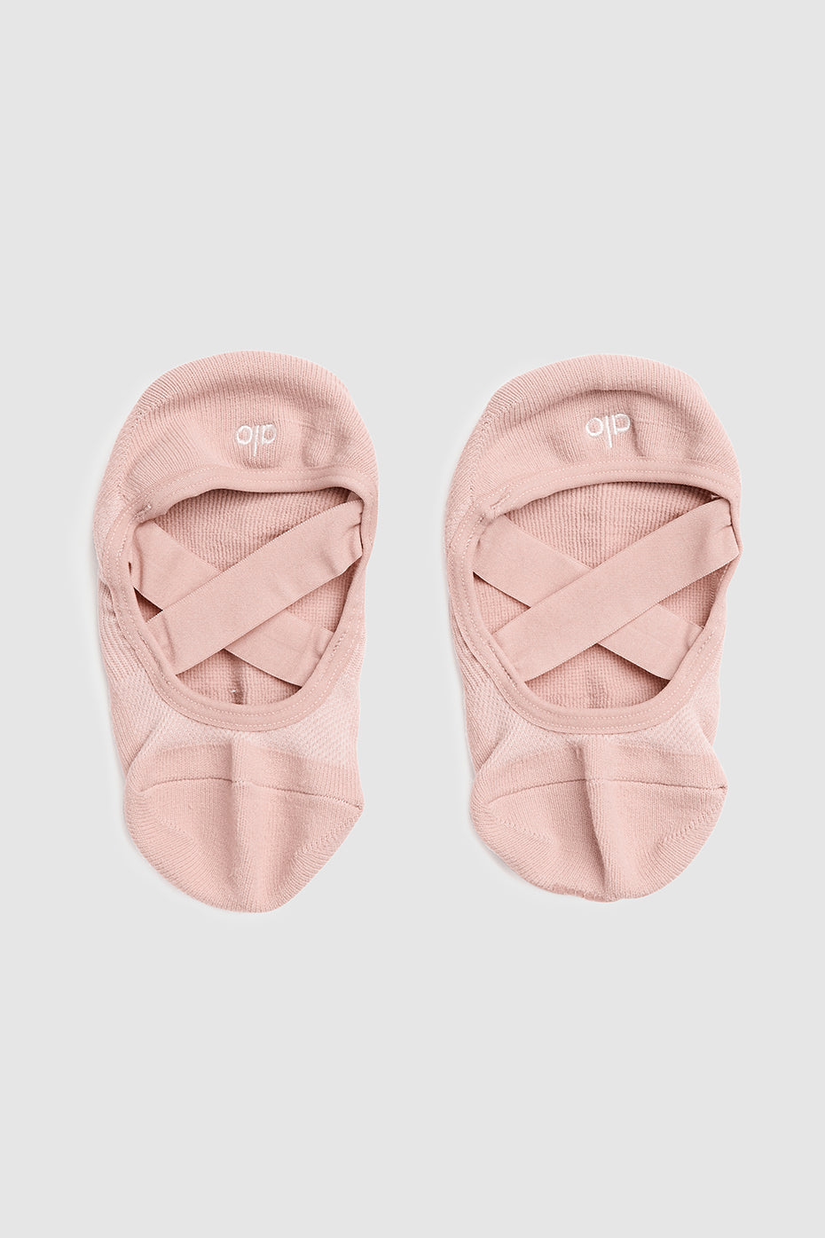 alo Women's Pivot Barre Sock - Pale Mauve