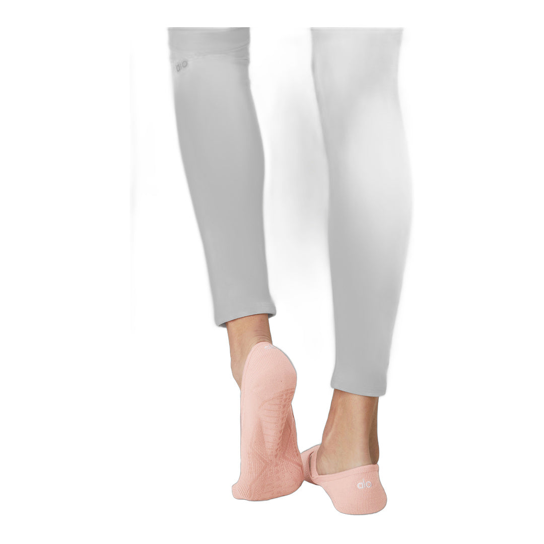 alo Women's Pivot Barre Sock - Pale Mauve