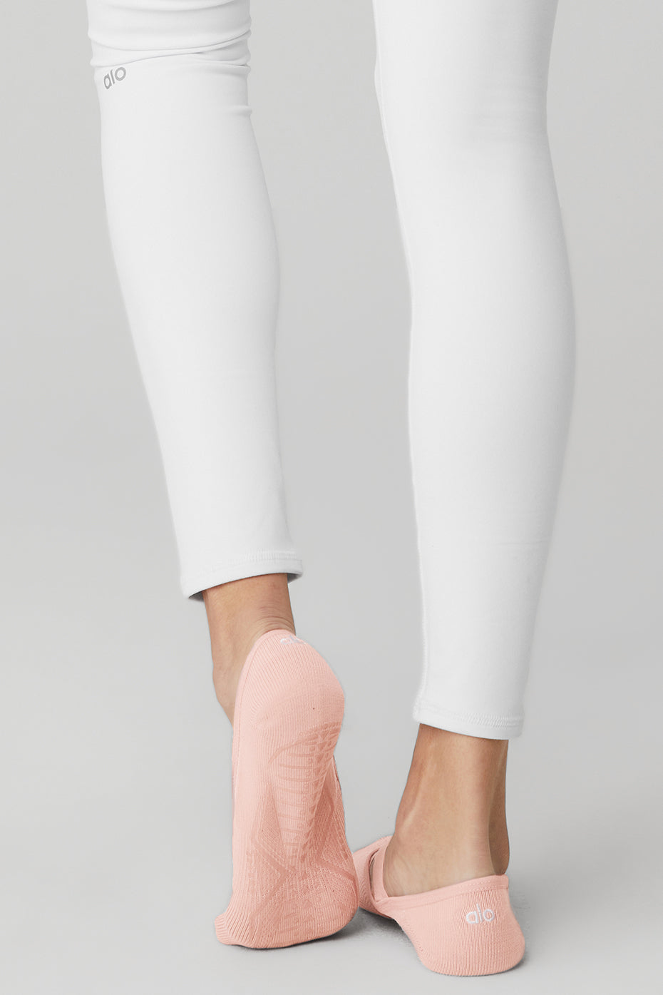 alo Women's Pivot Barre Sock - Pale Mauve
