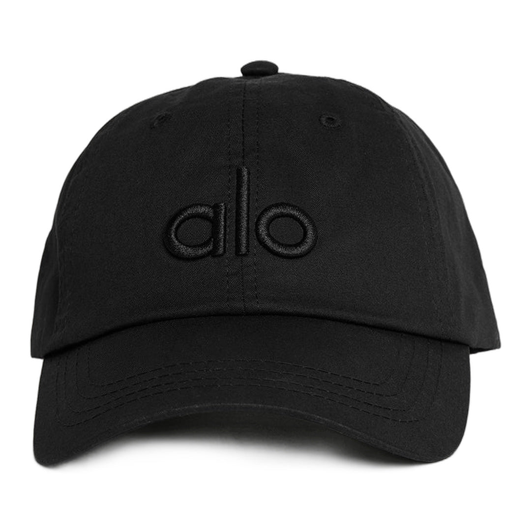 alo Off-Duty Cap - Black/Black