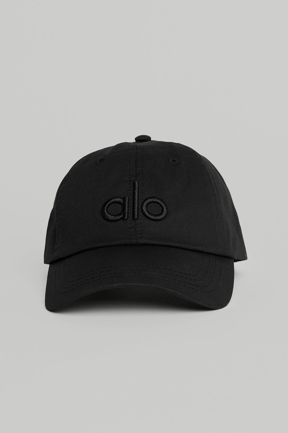 alo Off-Duty Cap - Black/Black