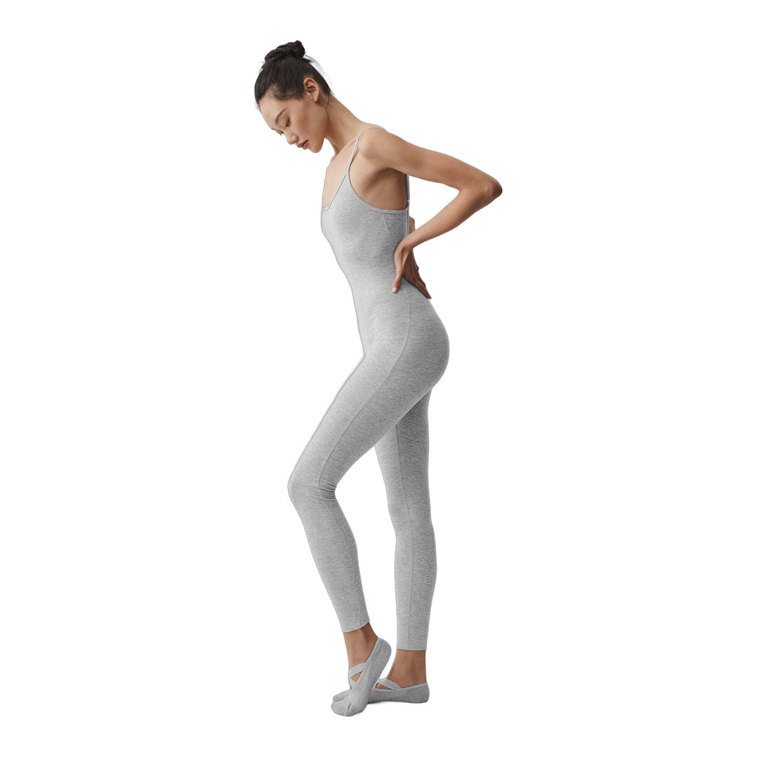 alo Alosoft One And Done Onesie - Athletic Heather Grey