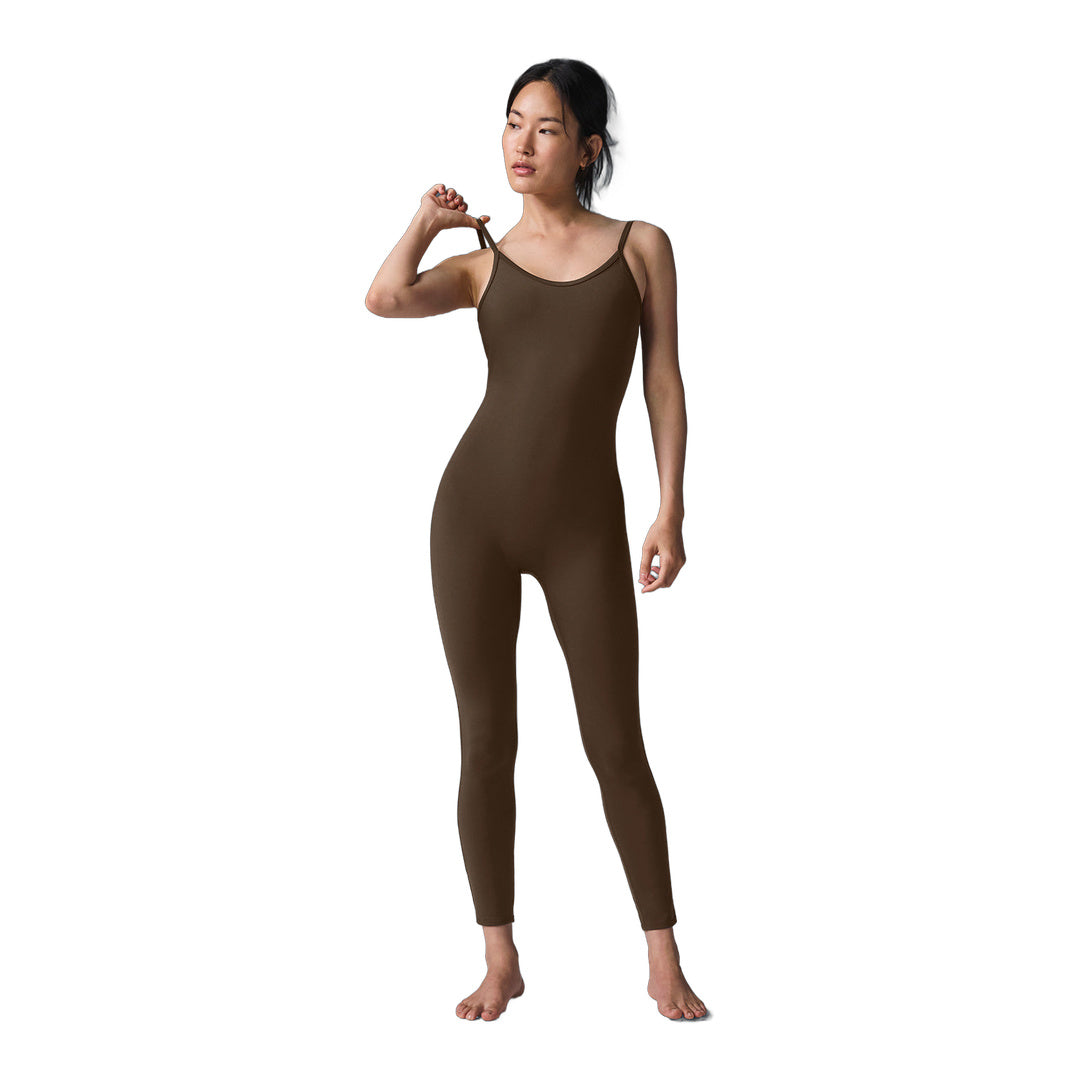 alo Airbrush One And Done Onesie - Espresso