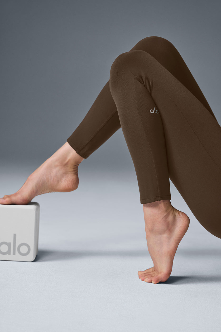 alo Airbrush One And Done Onesie - Espresso