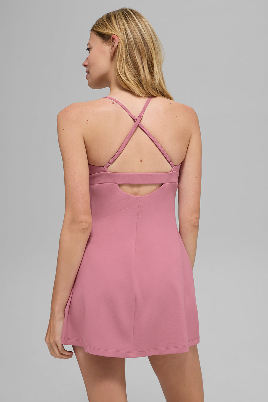 alo Airbrush Splendor Dress - Pink Wild Rose