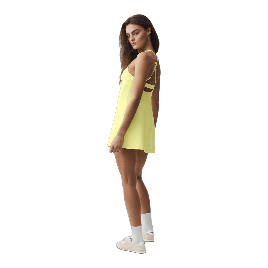 alo Airbrush Splendor Dress - Sunshine