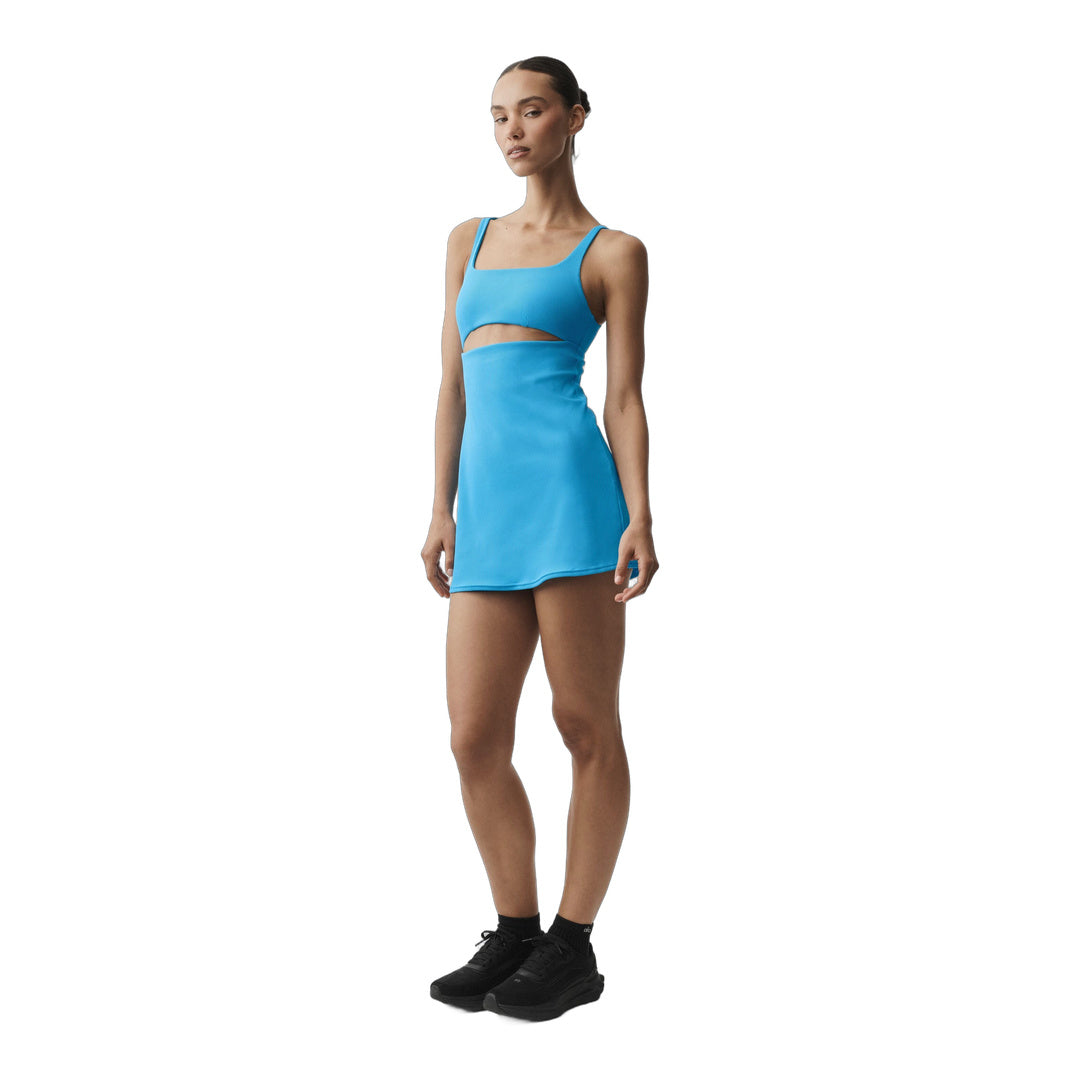 alo Slice Tennis Dress - Azure Blue