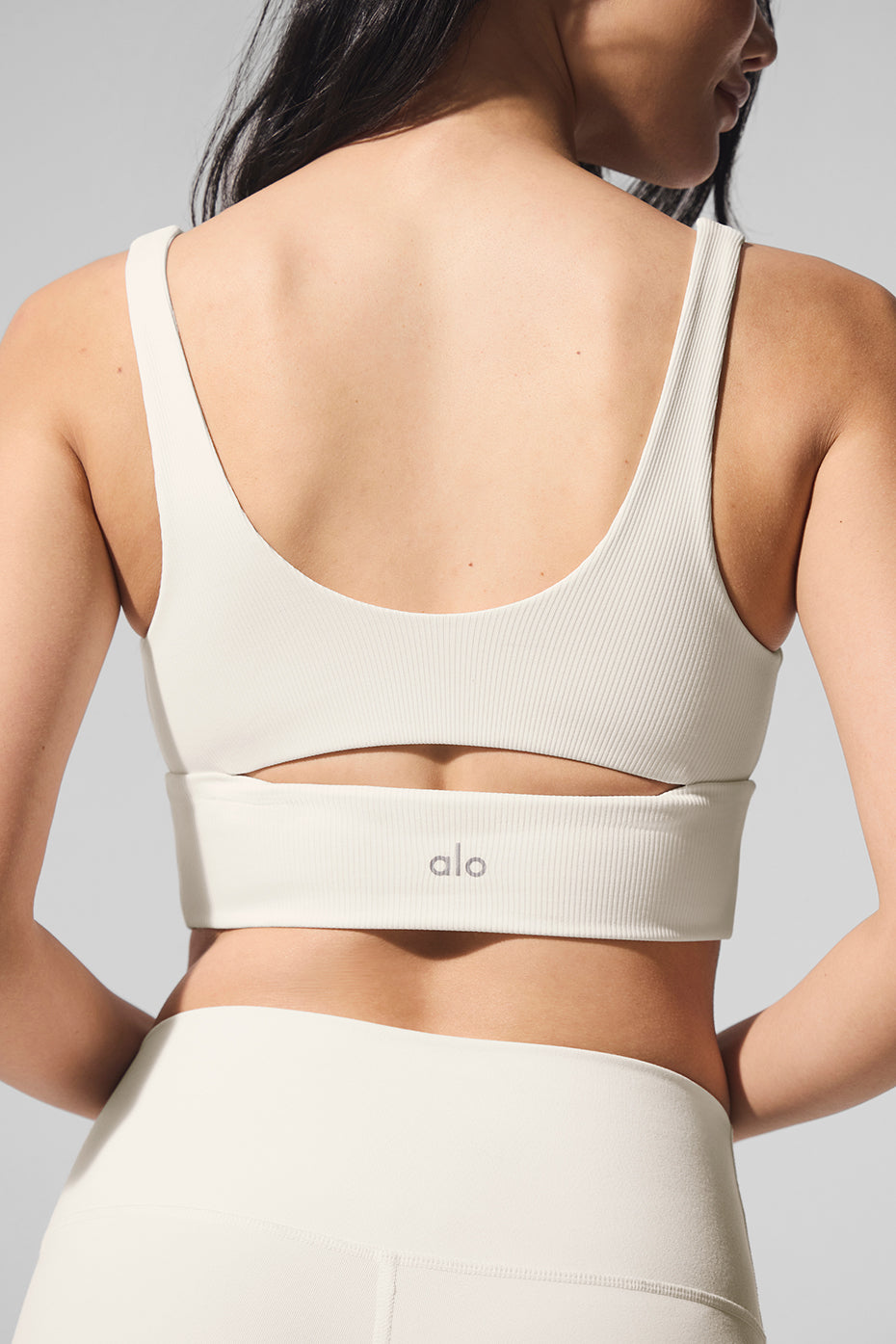 alo Slit Bra - Ivory