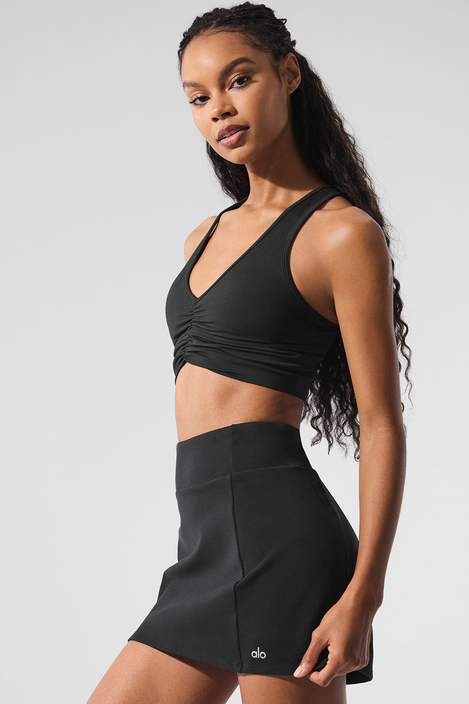 alo Wild Thing Bra - Black