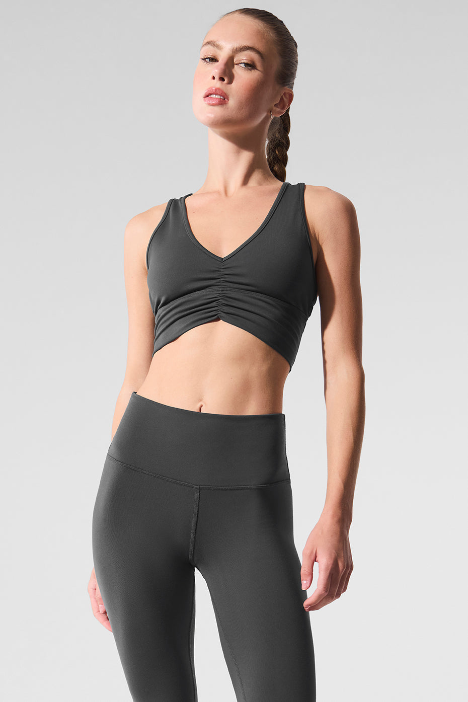 alo Wild Thing Bra - Anthracite