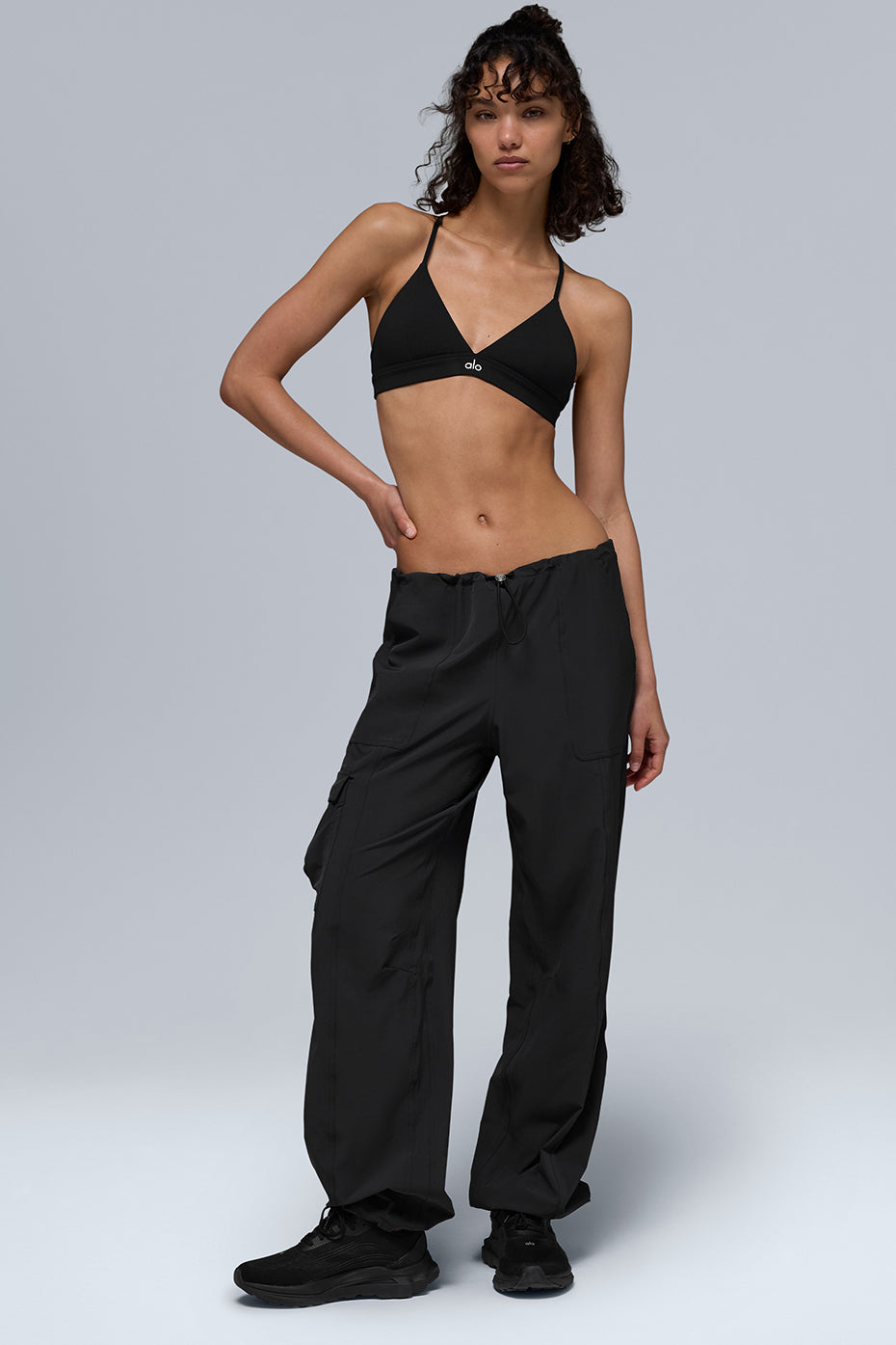 alo Splendor Bra - Black