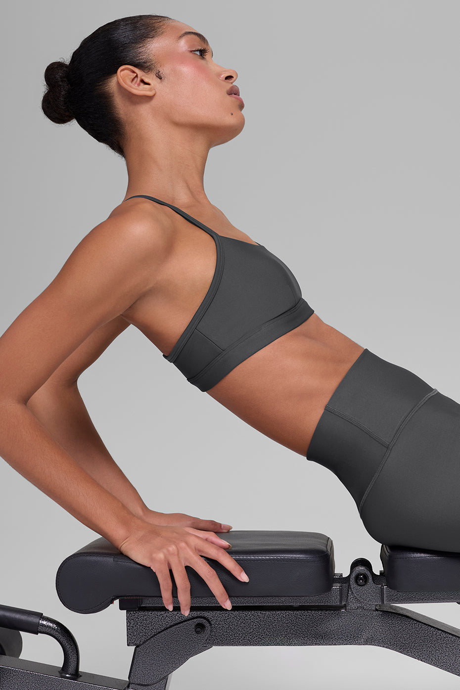 alo Airlift Intrigue Bra - Anthracite