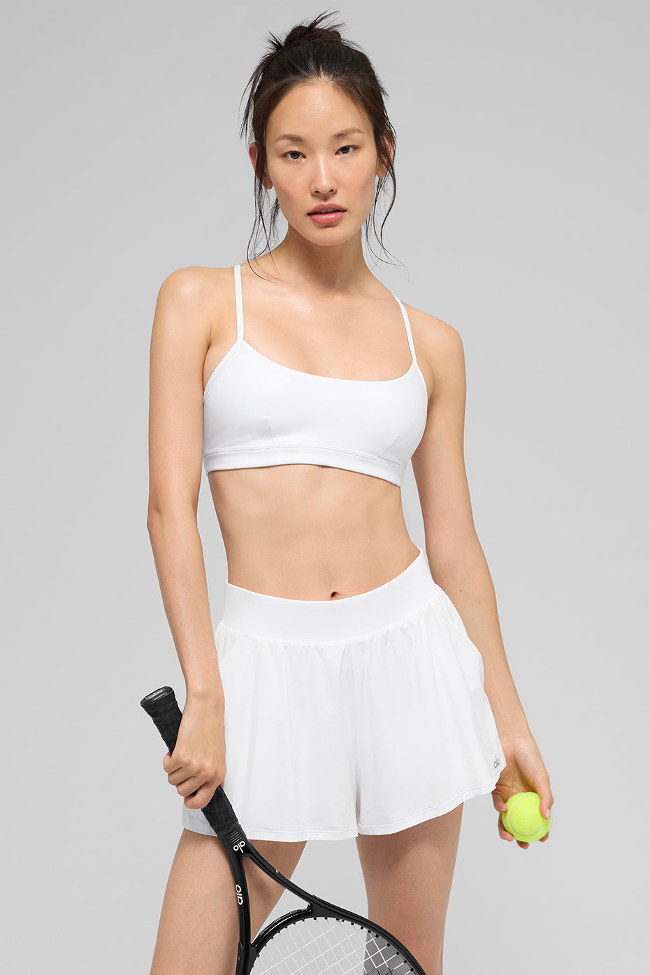 alo Airlift Intrigue Bra - White