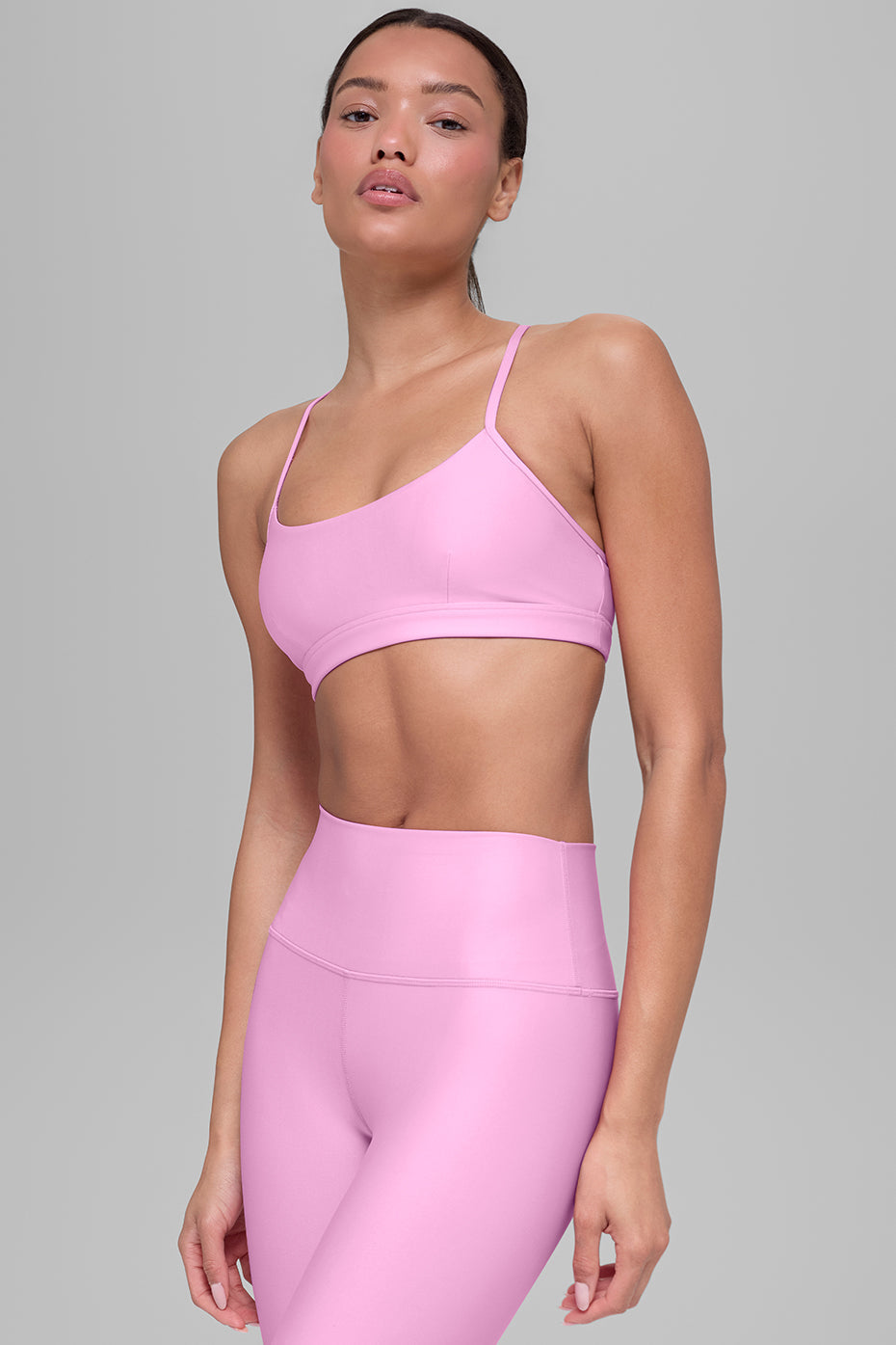 alo Airlift Intrigue Bra - Candy Heart Pink
