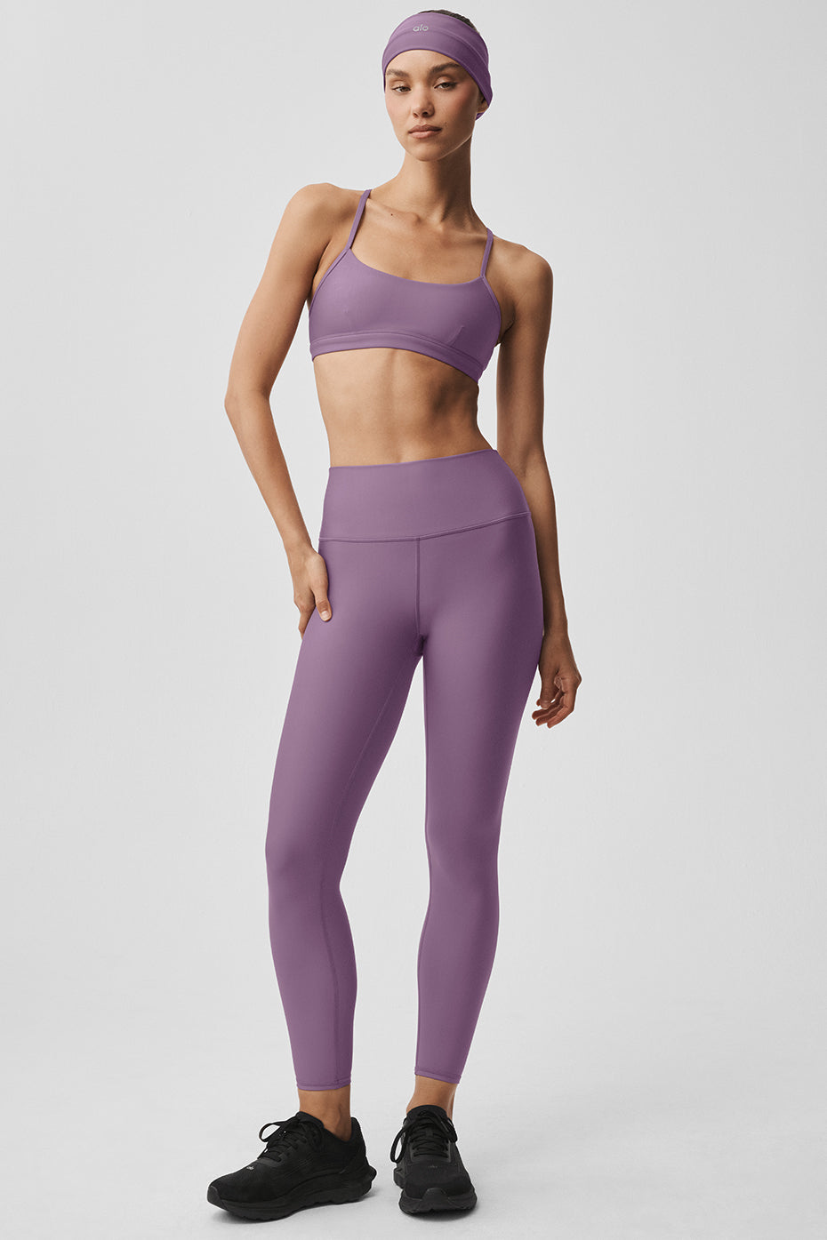 alo Airlift Intrigue Bra - Plum Kiss