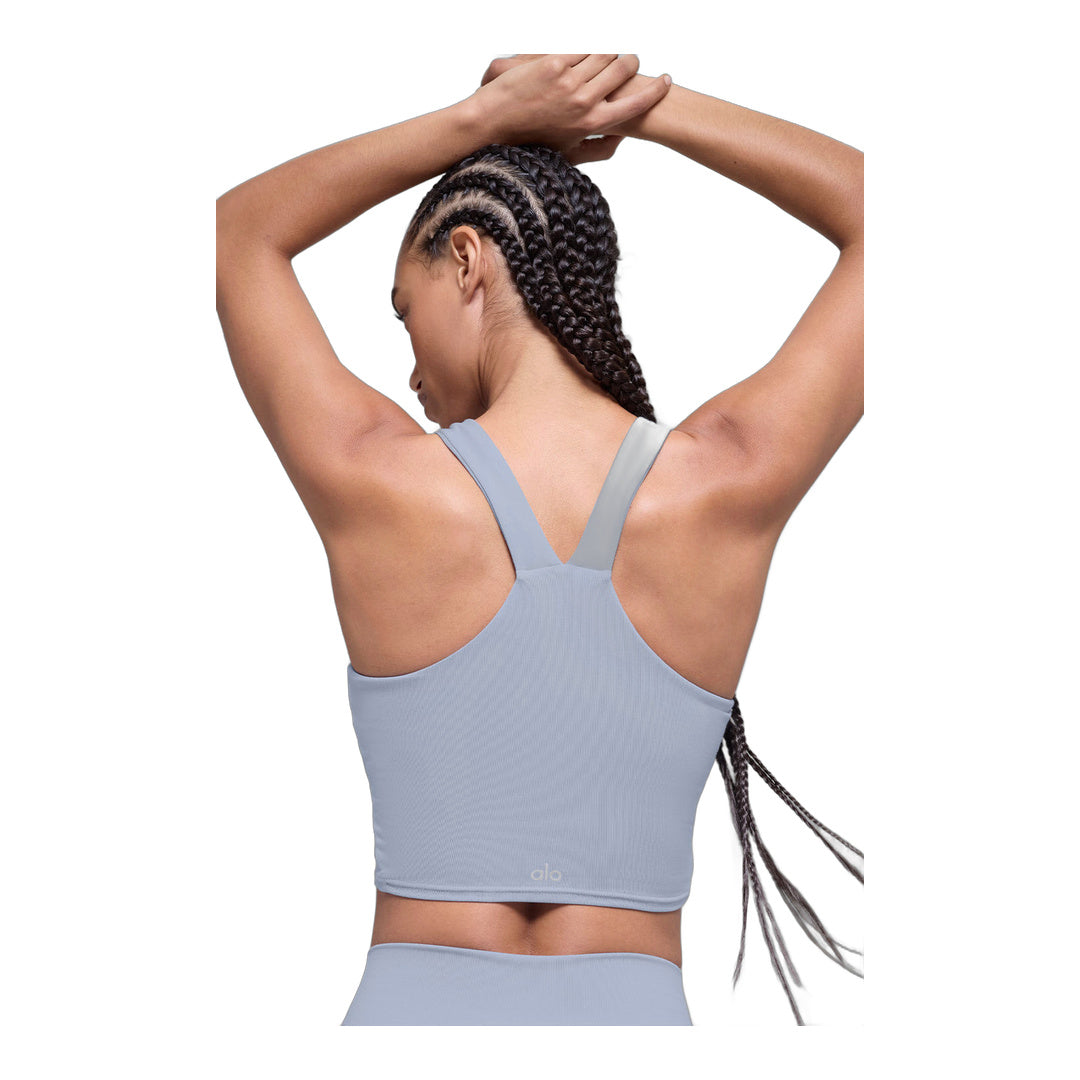 alo Airbrush Real Bra Tank - Winter Frost