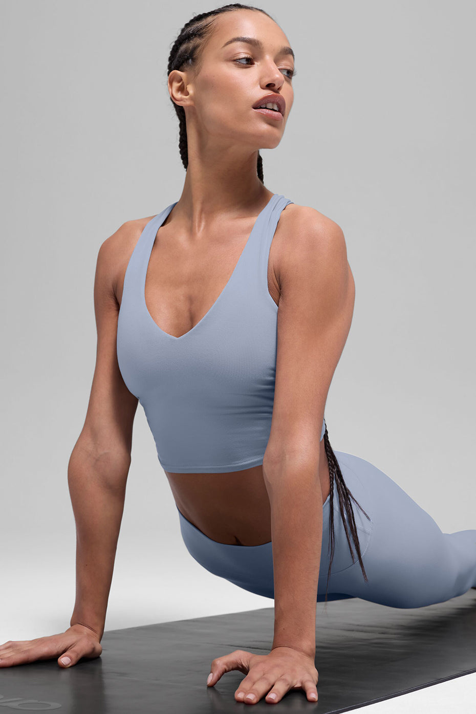 alo Airbrush Real Bra Tank - Winter Frost
