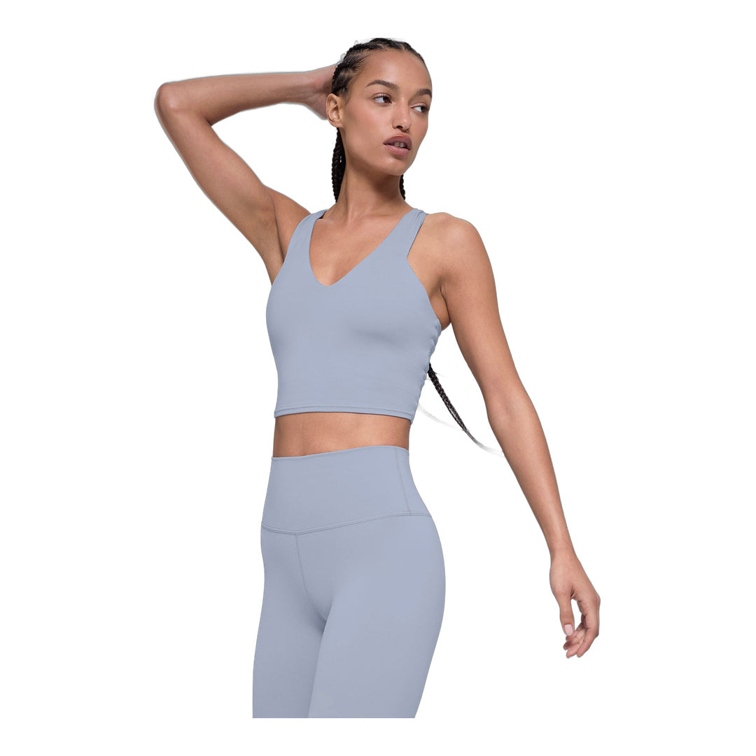 alo Airbrush Real Bra Tank - Winter Frost