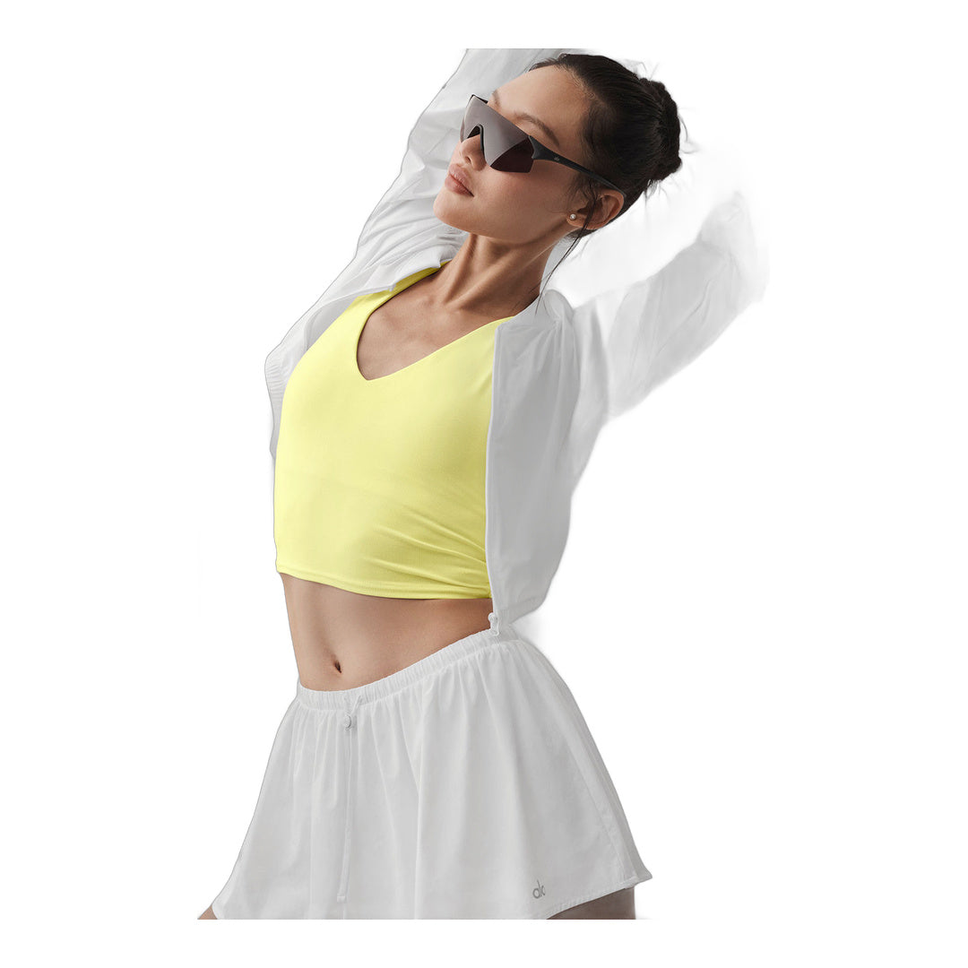 alo Airbrush Real Bra Tank - Sunshine