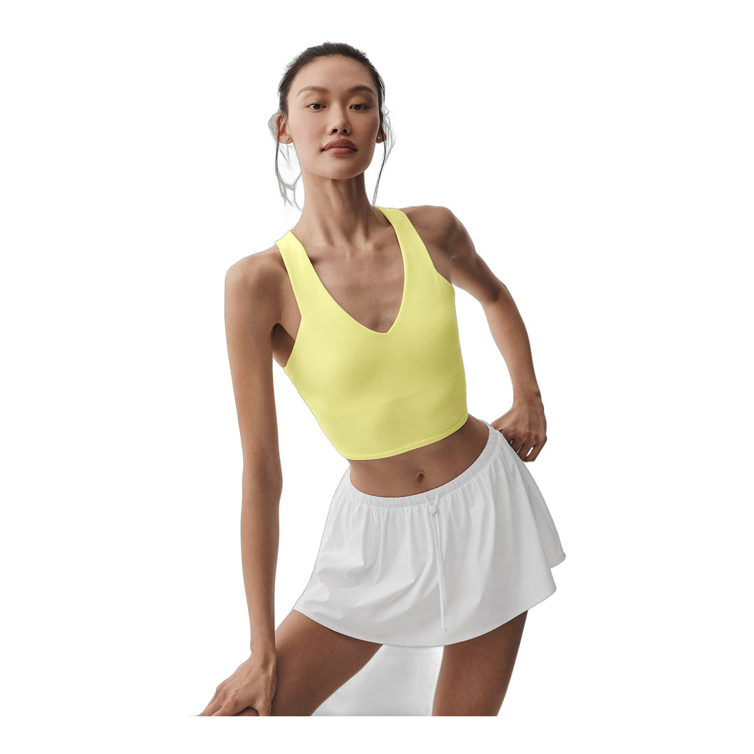 alo Airbrush Real Bra Tank - Sunshine