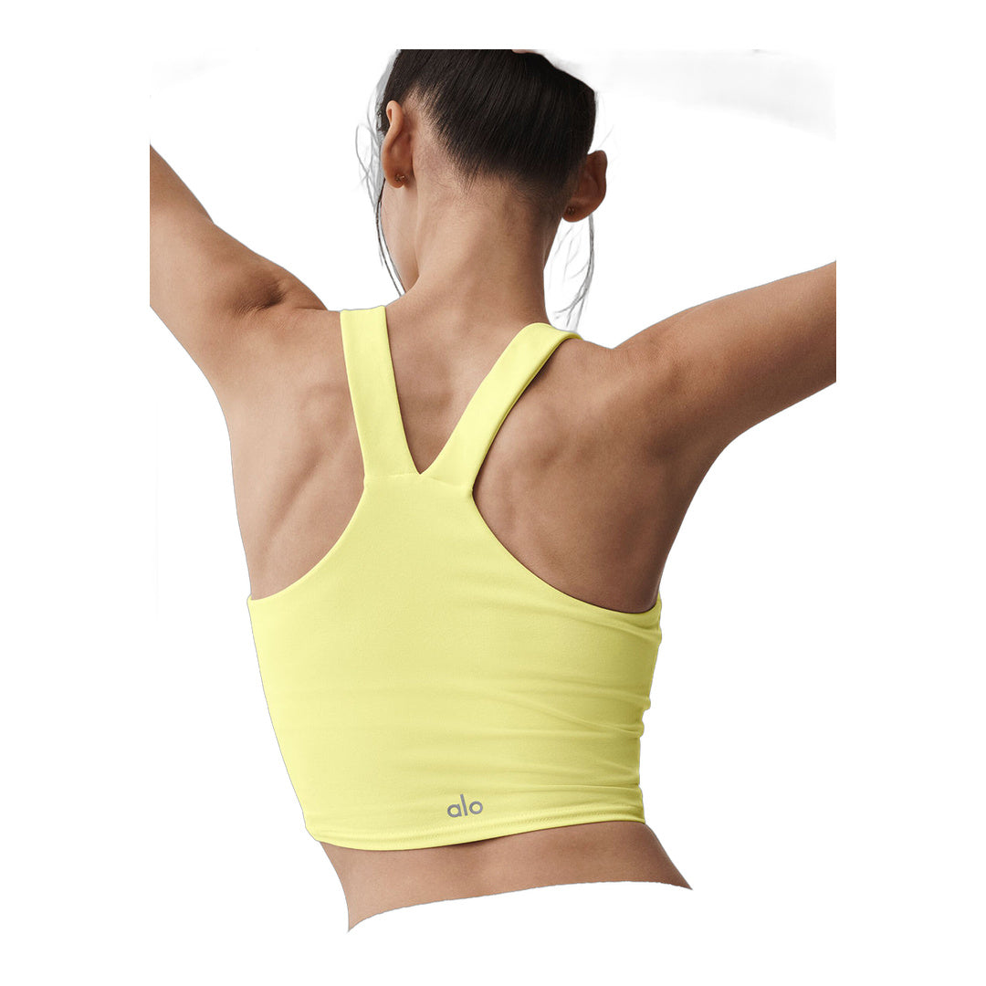 alo Airbrush Real Bra Tank - Sunshine