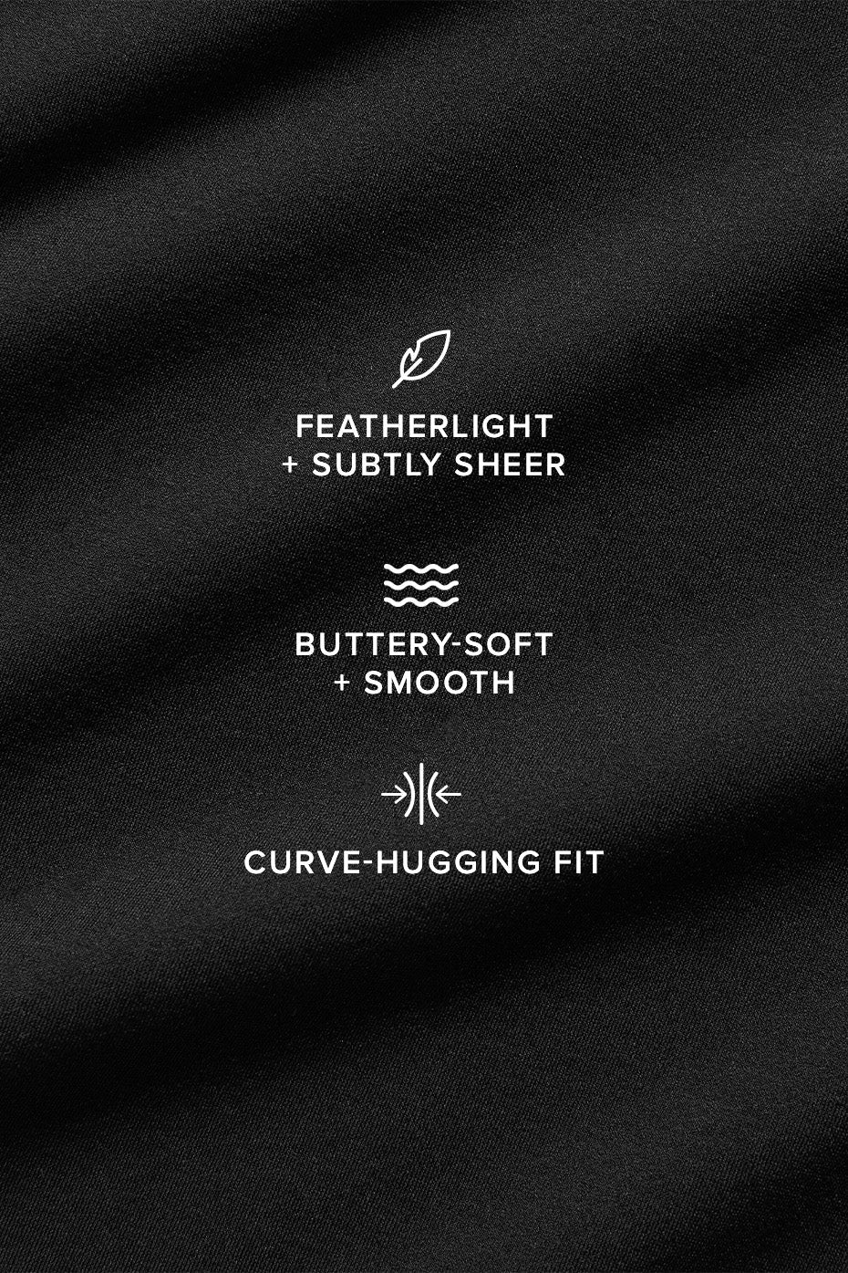 alo Sheer Glow Bra - Black