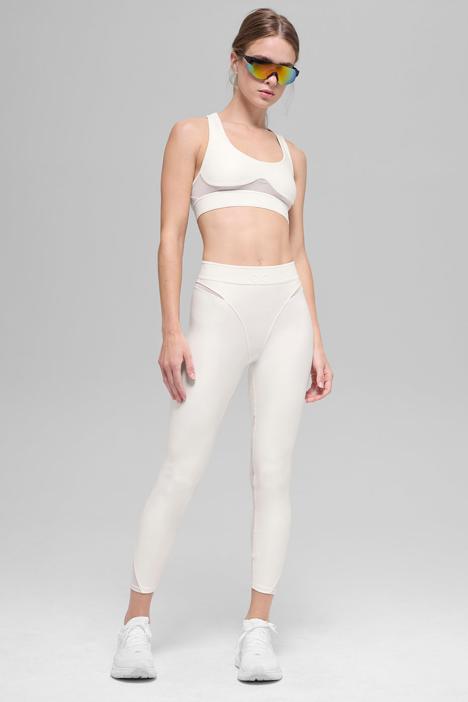 alo Airlift Rebel Bra - Ivory