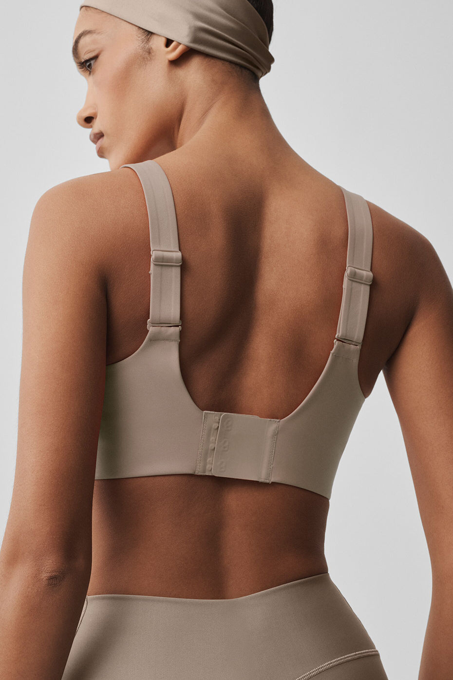 alo Airlift Endurance High-Impact Bra - Gravel