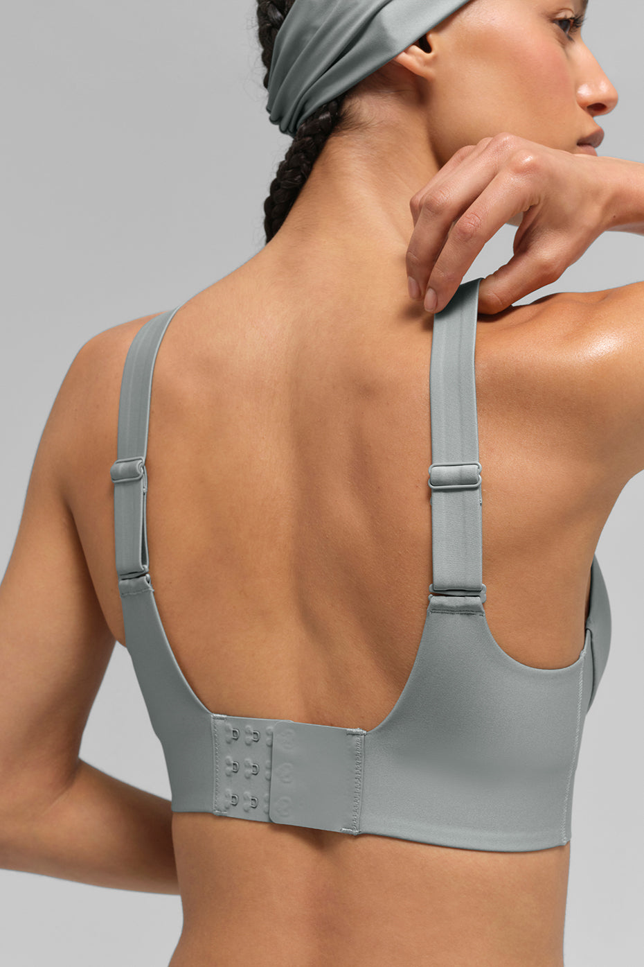alo Airlift Endurance High-Impact Bra - Lunar Grey