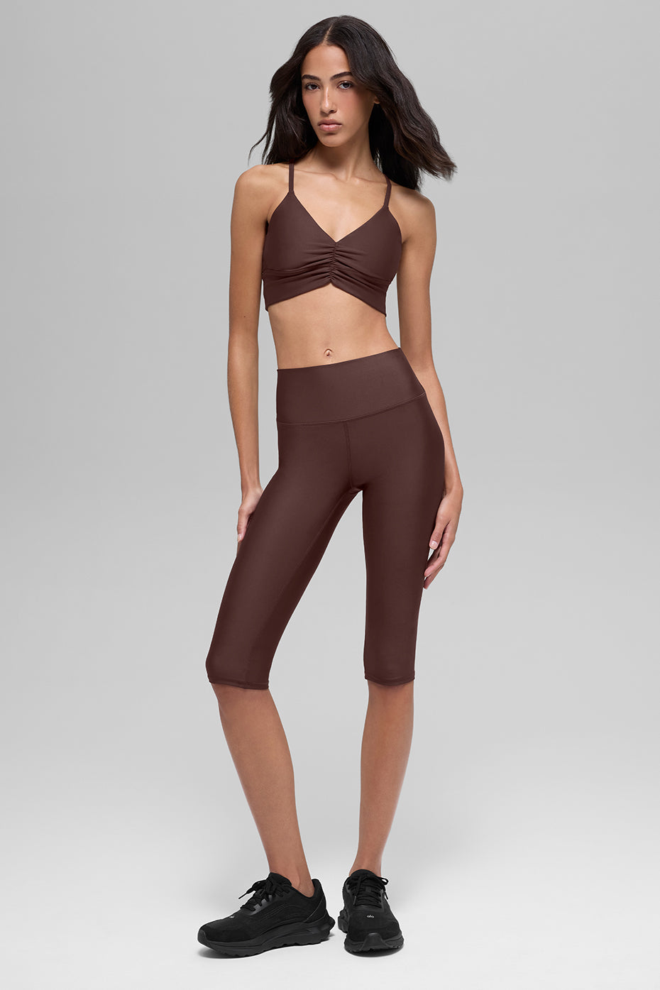 alo Airlift Divine Bra - Brownstone