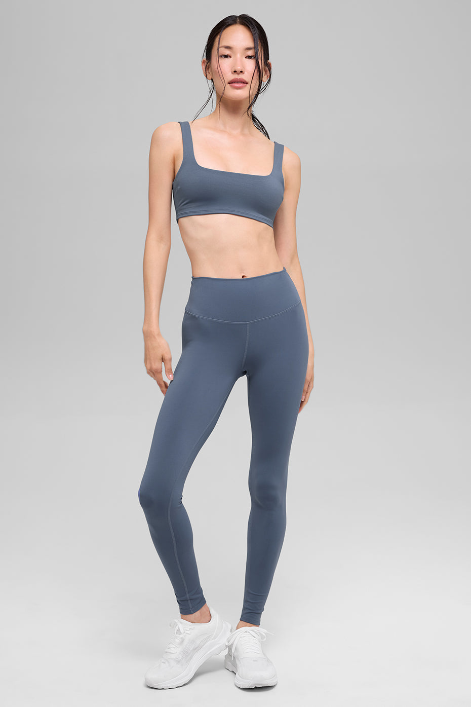 alo ALO Softsculpt Precision Bra - Bluestone
