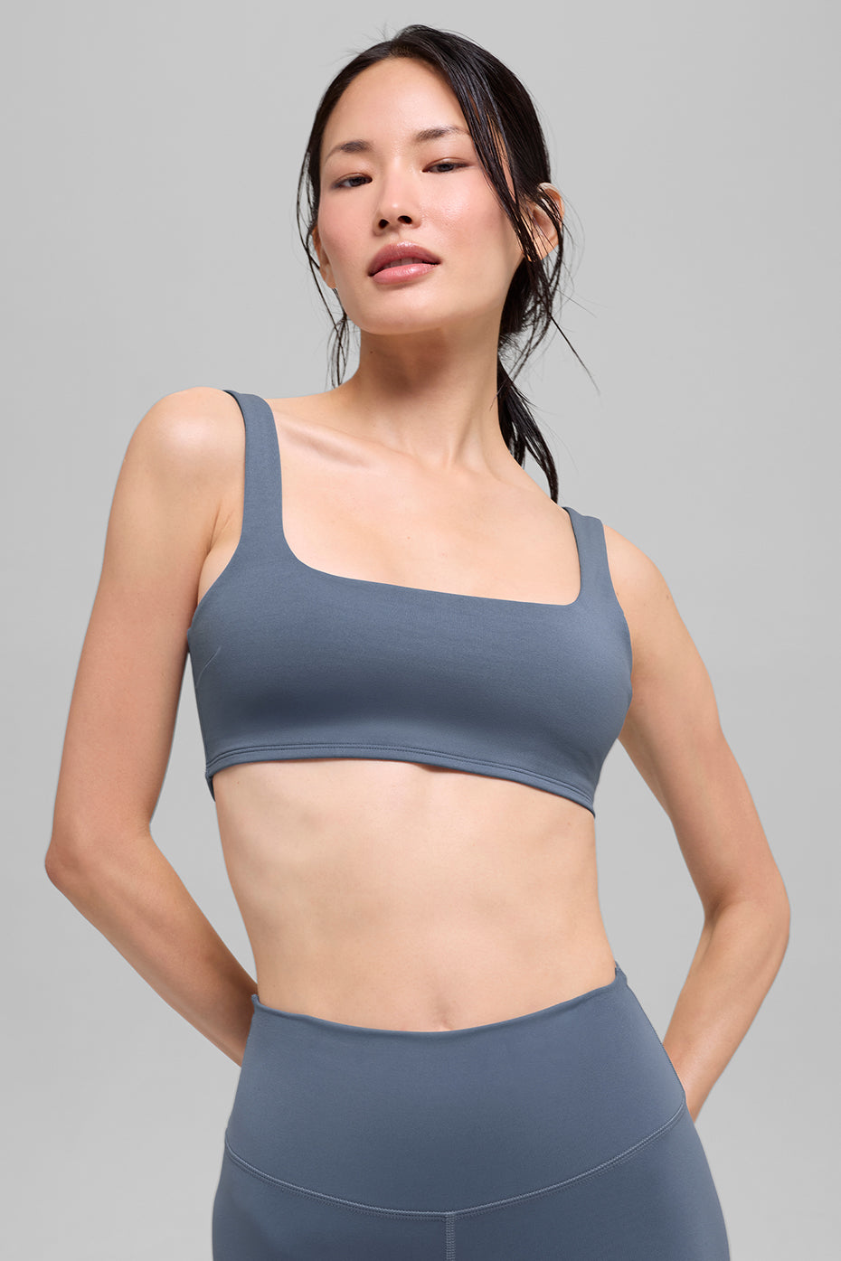 alo ALO Softsculpt Precision Bra - Bluestone