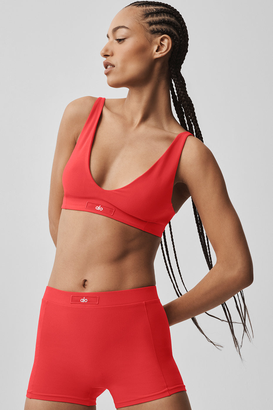 alo Alosoft Sincere Bra - Bright Red