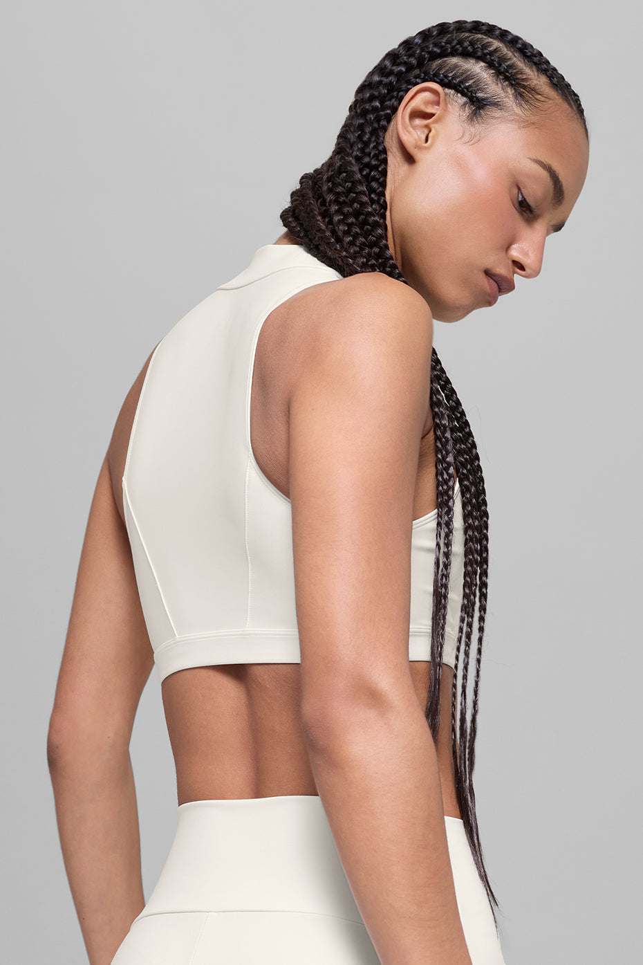 alo Airlift Mesh Infatuation Bra - Ivory