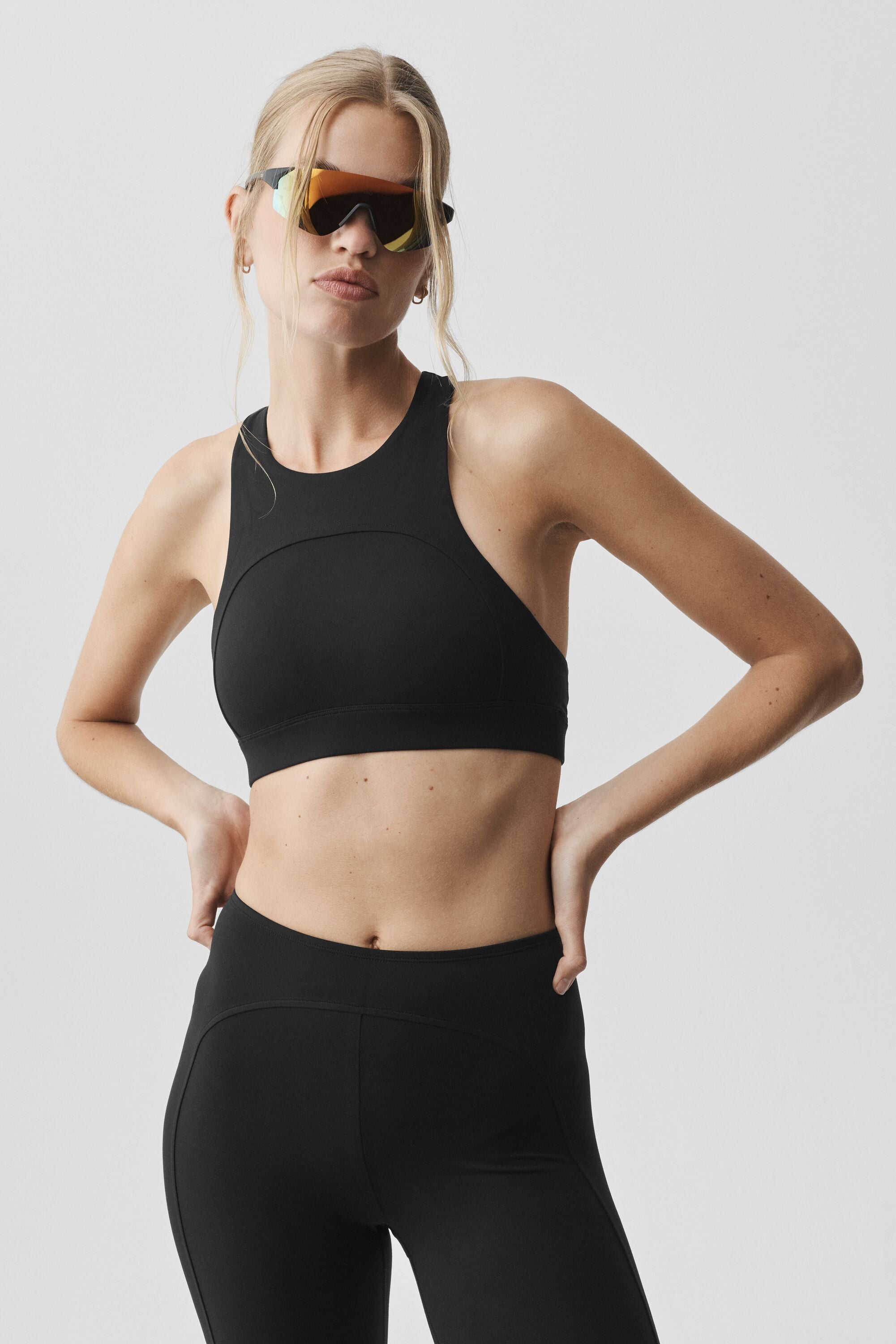 alo ALO Softsculpt Superset Bra - Black