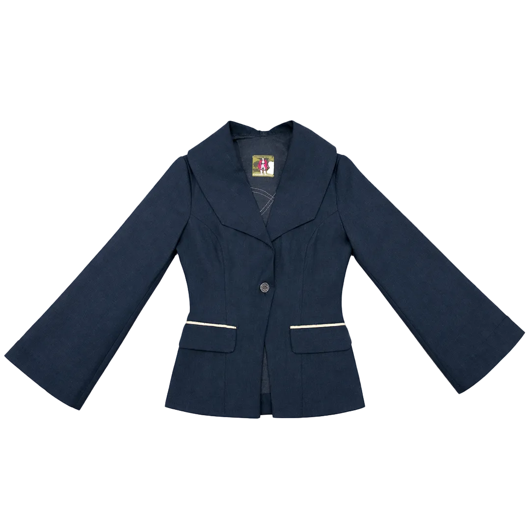 Women’s Dark Selvedge Blazer - Women Liberation
